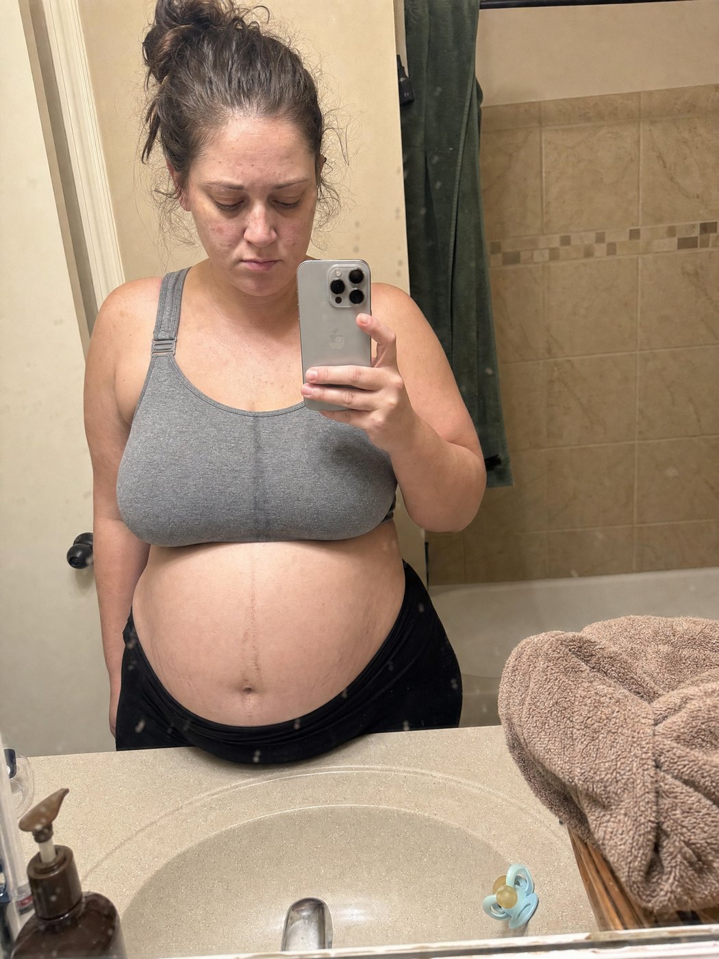 Postpartum body that didn't bounce back